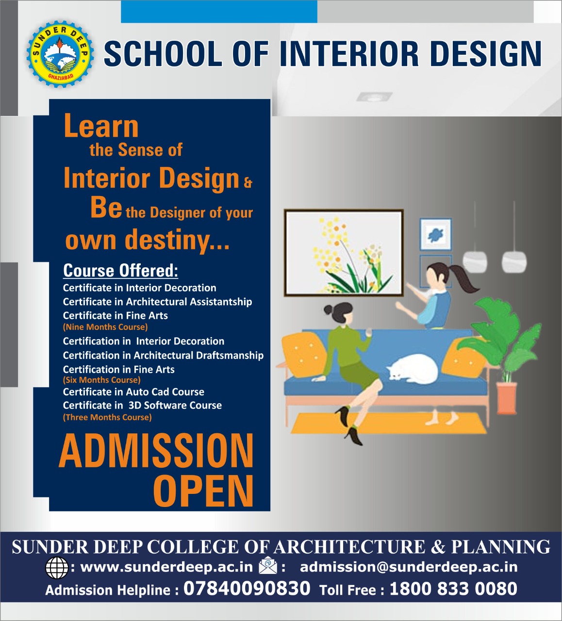 Certificate in Interior Decoration